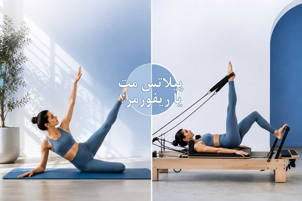 Pilates exercises with reformer 04